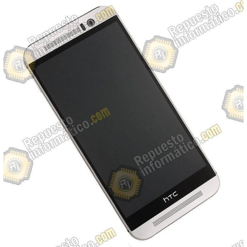 PANTALLA  (TÁCTIL + LCD) HTC ONE M9 (PLATA)