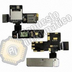 Flex conector SIM y lector micro SD para HTC One SV C525E