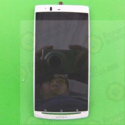 Pantalla (lcd+tactil+ marco) xperia LT18 blanca (REPARADA)