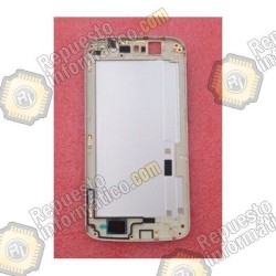 Tapa trasera metalica silver Huawei ASCEND G7 (Desmontaje)