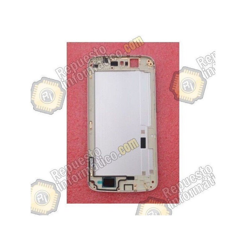 Tapa trasera metalica silver Huawei ASCEND G7 (Desmontaje)