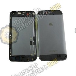 Tapa trasera metalica Gris Huawei ASCEND G7 (Desmontaje)