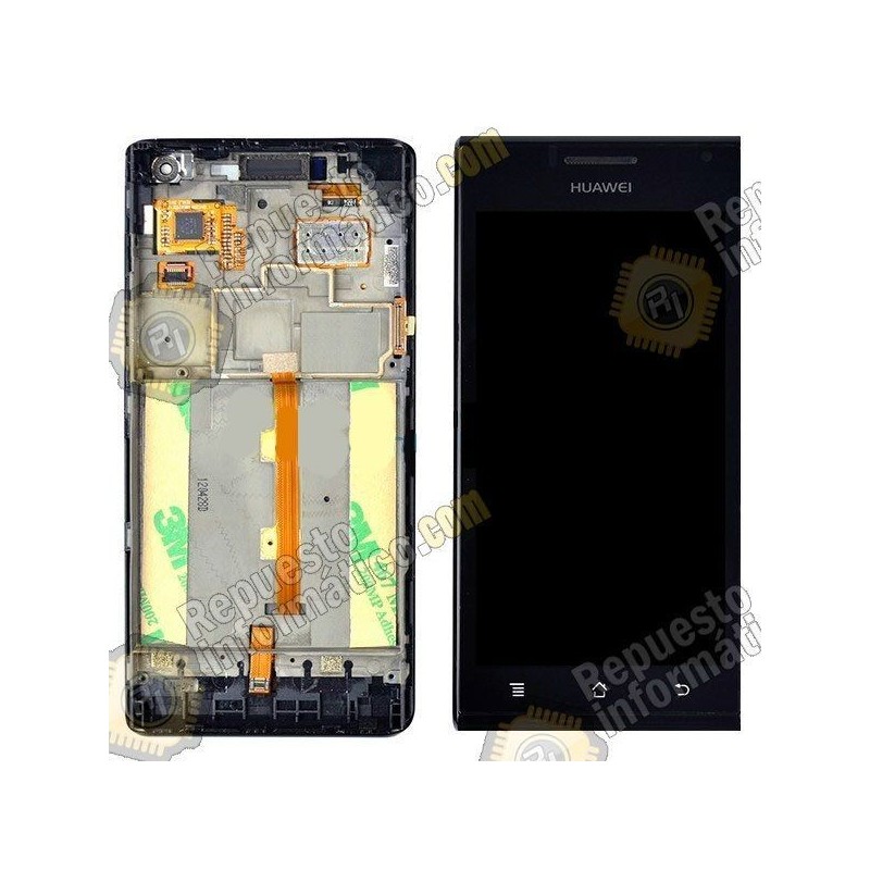Pantalla (Lcd+tactil+marco) Huawei ASCEND P1