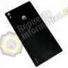 Tapa trasera Huawei Ascend P7 (P7-L10) (negra) (Desmontaje)