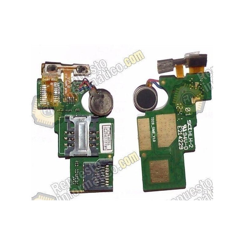 Flex Sim + micro SD + Micro +volumen para huawei Y220