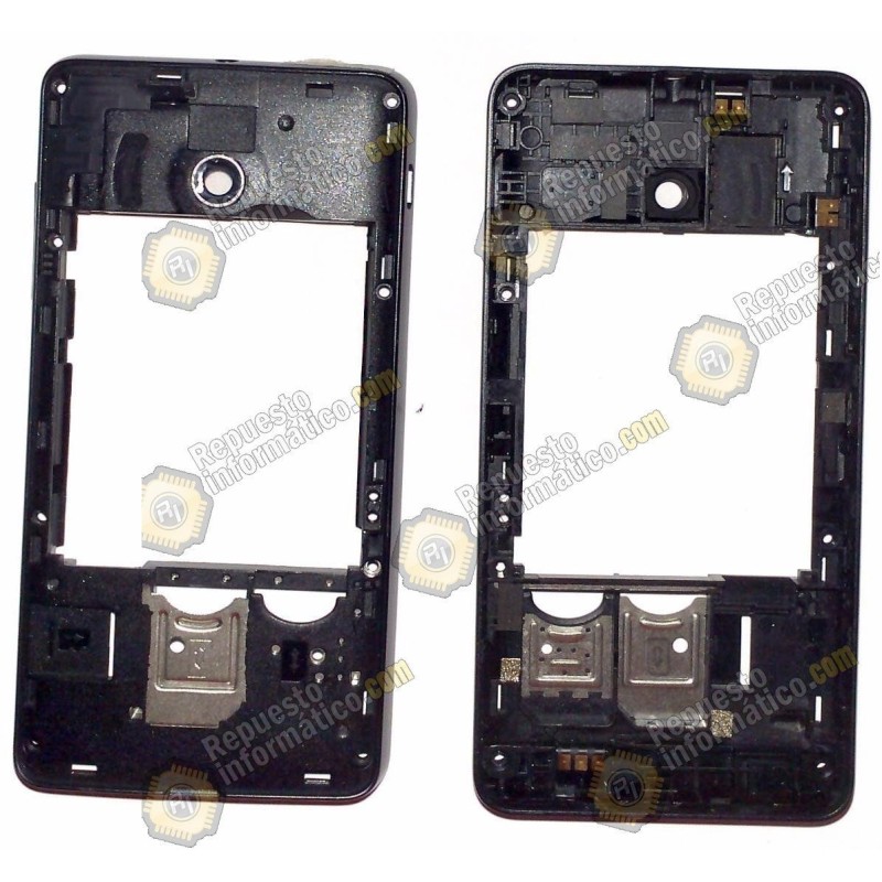 Carcasa intermedia para Huawei Y300 (NEGRA)