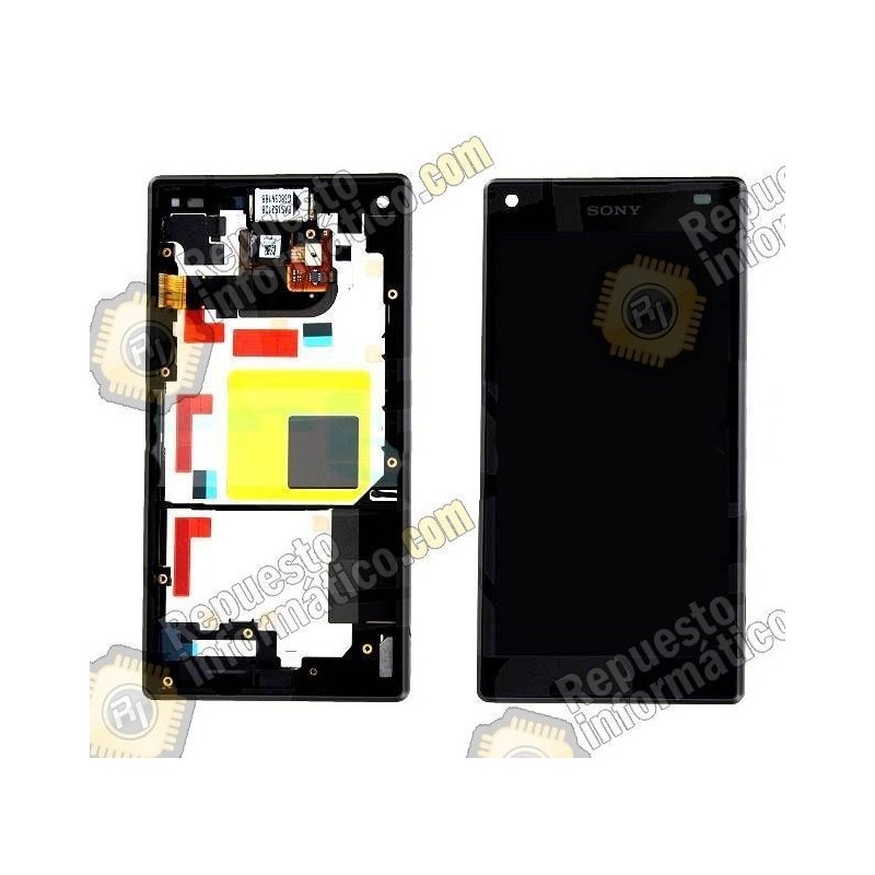 Pantalla (Lcd+tactil) negra Xperia Z5 Compact  (sin marco)