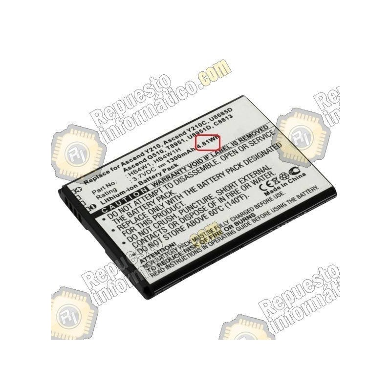Bateria Original Huawei HB4W1   1300Amh/4.81Wh