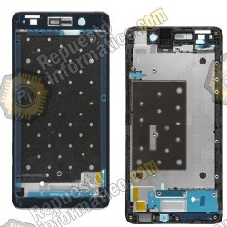 Carcasa Frontal Negra - Cromado Huawei G play mini, Honor 4c