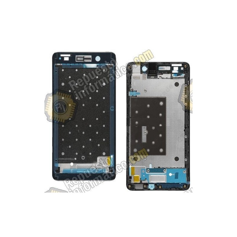 Carcasa Frontal Negra - Cromado Huawei G play mini, Honor 4c