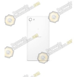 Tapa Trasera Xperia Z5 Compact Blanco (E5803 - E5823) (Desmontaje)