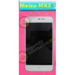 Pantalla (Lcd+ Tactil) Meizu MX2 blanca
