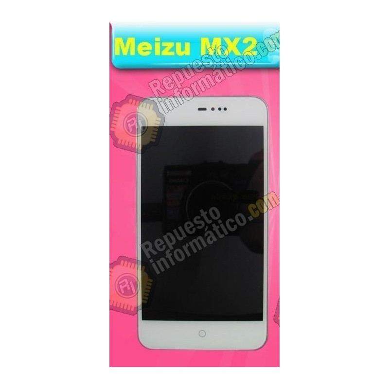 Pantalla (Lcd+ Tactil) Meizu MX2 blanca