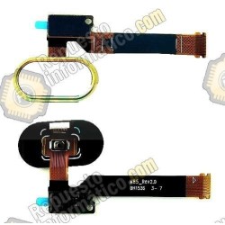 Flex Boton Home Lector De Huellas Meizu MX5 Gold