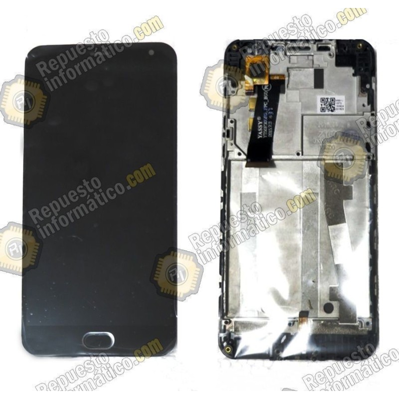 Pantalla (Lcd+táctil+Marco)  Meizu M2 Mini 5" (FPC-T50KB21S3M-1)  Negra