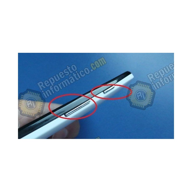 Botones de volumen y encendido para Motorola Moto G XT1032