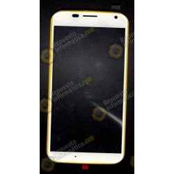 Tactil con marco blanco Motorola Moto X XT1060