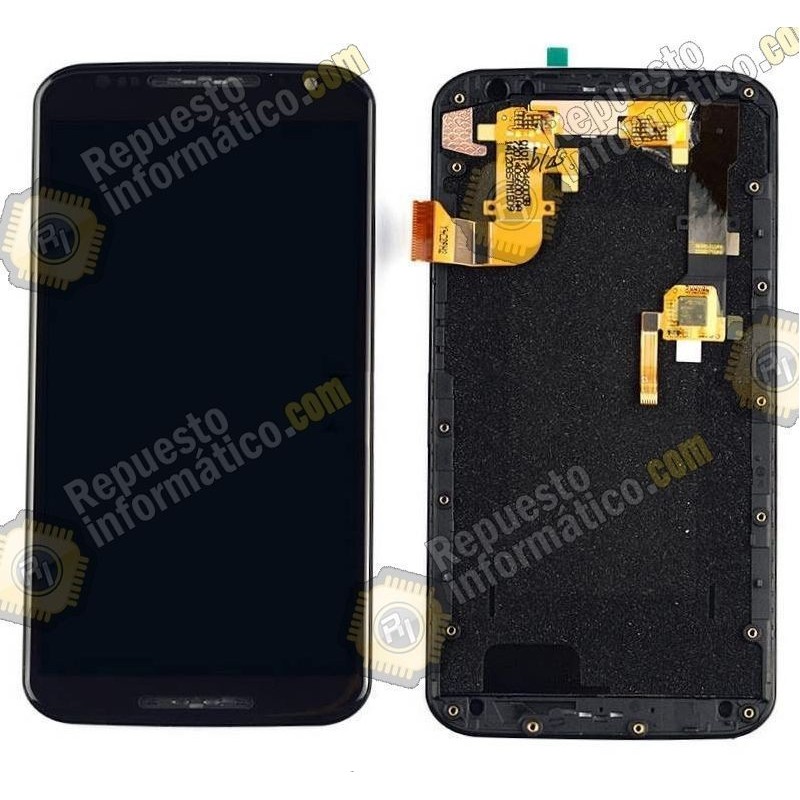 Pantalla negra (Lcd+tactil) Moto X, 2da Gen, XT1096 