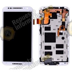 Pantalla blanca (Lcd+tactil) Moto X, 2da Gen, XT1096