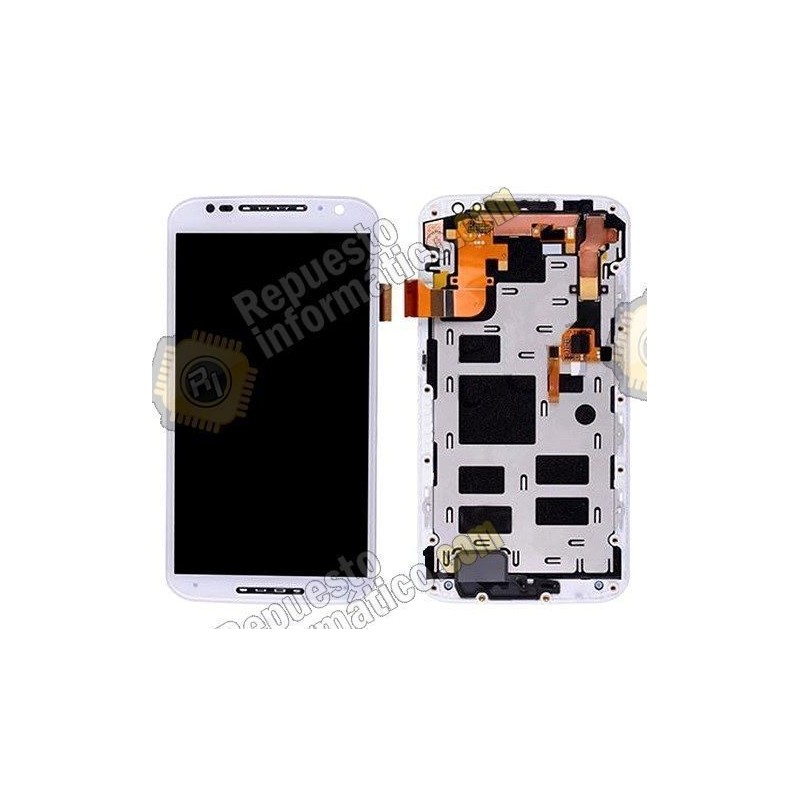 Pantalla blanca (Lcd+tactil) Moto X, 2da Gen, XT1096