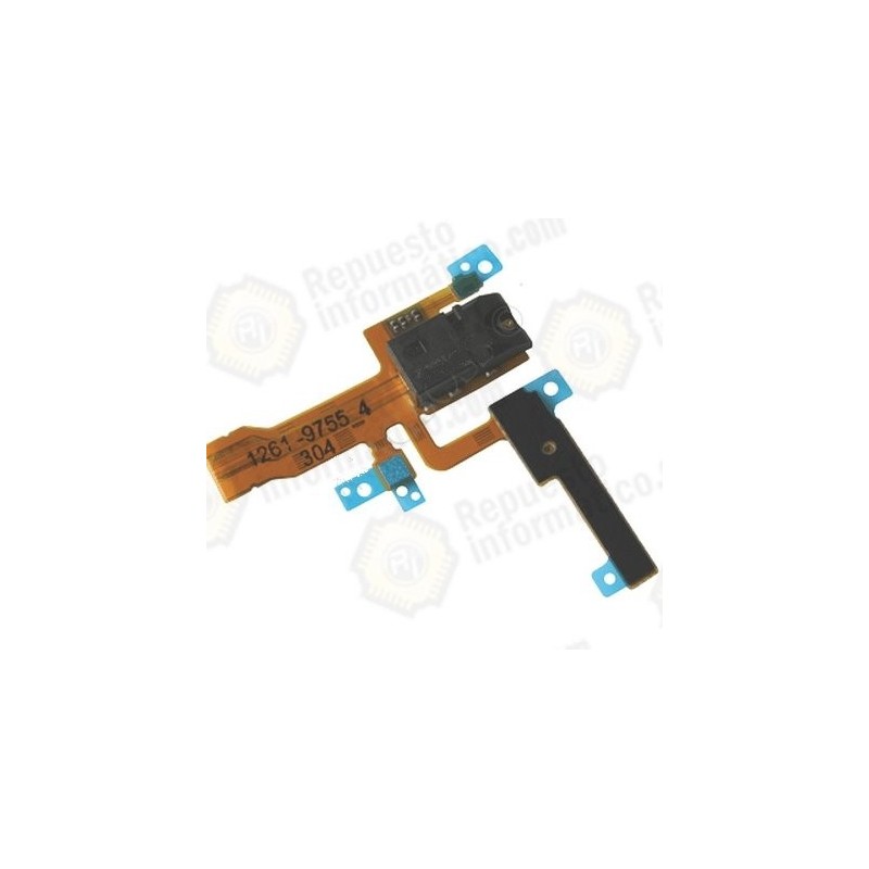 Flex Sensor+Conector Audio Original Sony Xperia ZL C6502, C6503