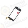 Pantalla tactil cristal digitalizador nokia 500 negro