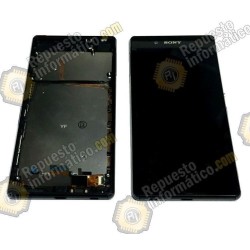 Pantalla (Lcd+Tactil+marco) negra Xperia Z4, Z3+ E6553)(Plus)