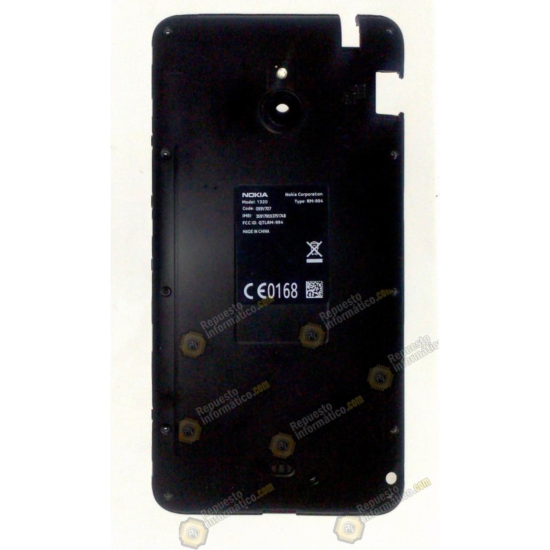 Carcasa intermedia Nokia Lumia 1320 (Desmontaje)
