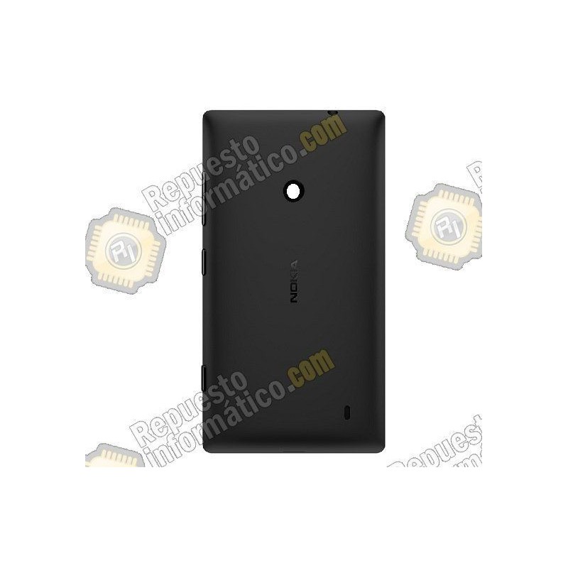 Carcasa trasera NEGRA original Nokia Lumia 520 semi-usada