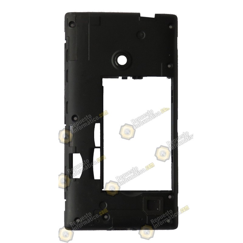 Carcasa Con Lente de Camara Nokia Lumia 520 Negra