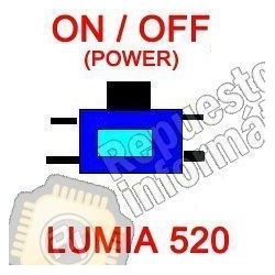 Interruptor On/Off Lumia N520