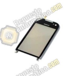 Carcasa + tactil NOKIA LUMIA 701 silver