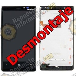 Pantalla (tactil+lcd+marco) Nokia Lumia 920 (Desmontaje)