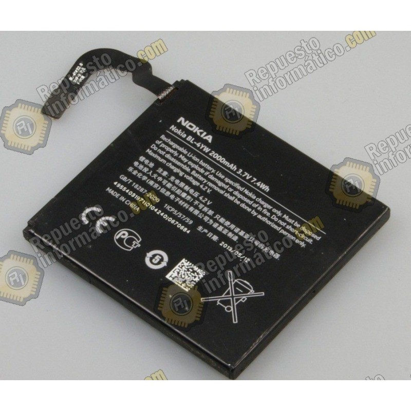 Bateria original para nokia Lumia (925) 3.7V  