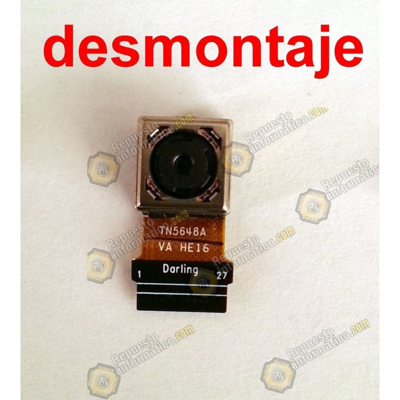 Camara trasera para WIKO Bloom NEGRO (Desmontaje)