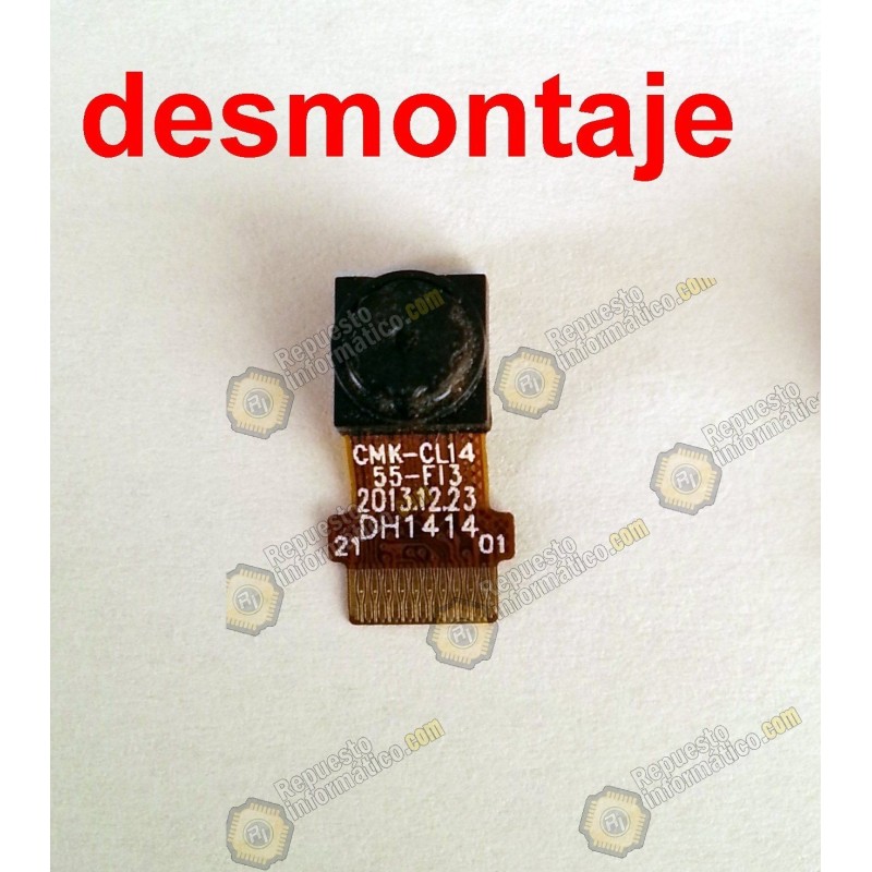 Camara delantera para Wiko Bloom (Desmontaje)