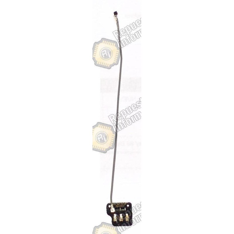 cable coaxial+conector bateria Wiko Darkfull (Desmontaje)