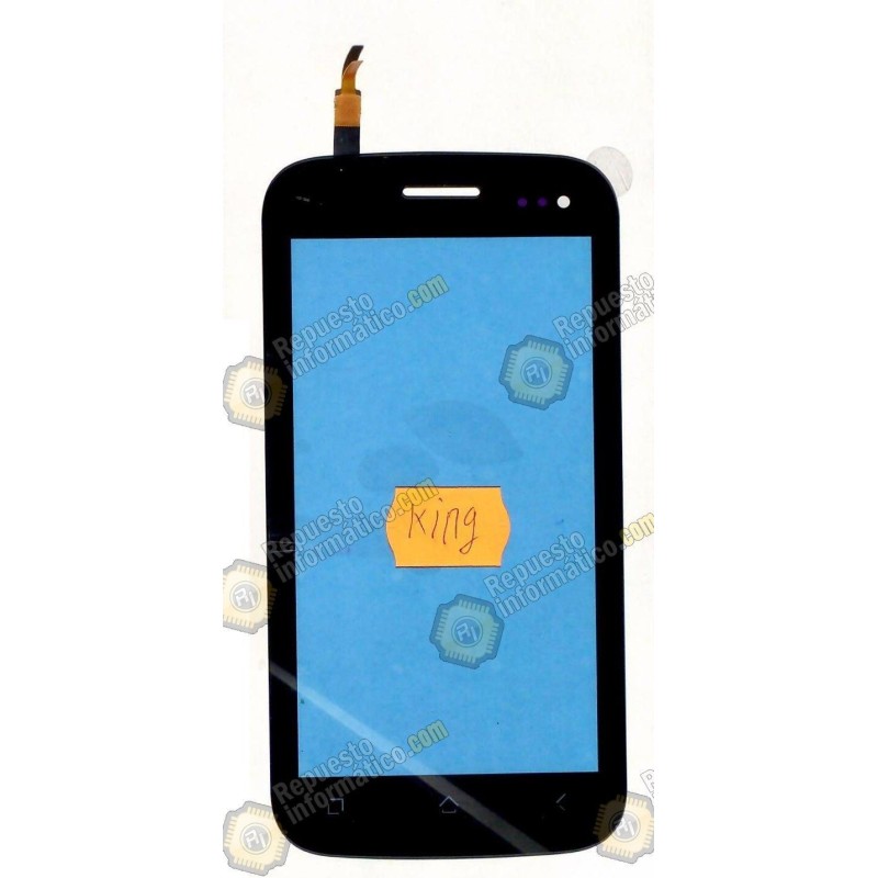 Tactil para Wiko Cink King (negro)