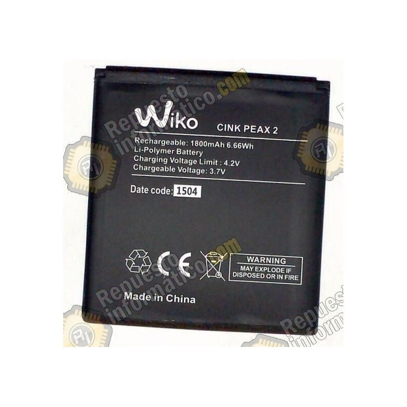 Bateria Original Wiko (CINK PEAX 2) 1800mAh