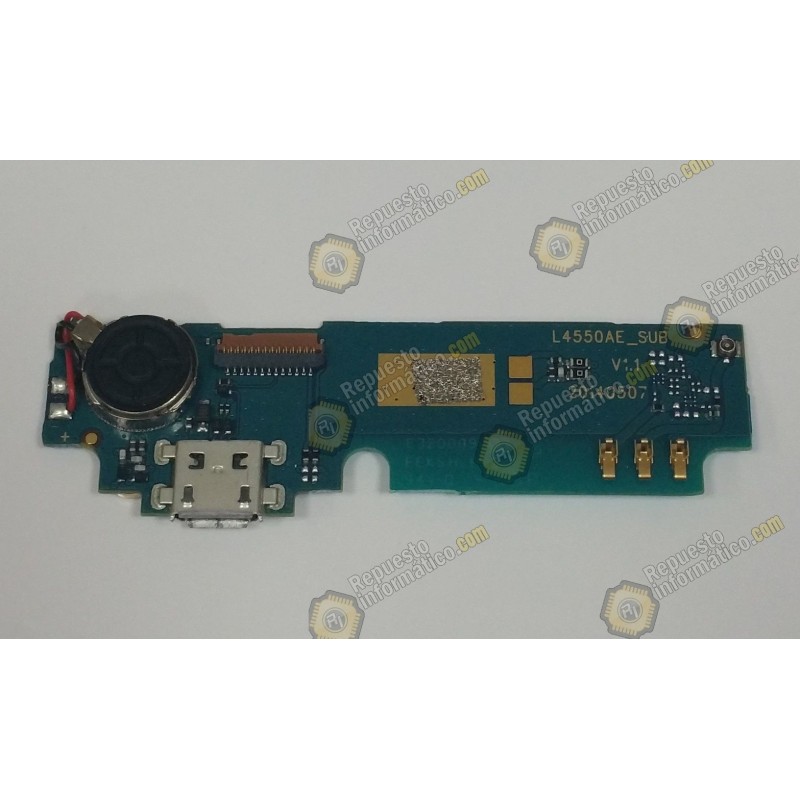 Placa Vibrador + microfono Wiko Birdy