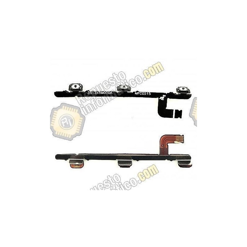 Flex volumen + encendido xiaomi note Pro (5.7")