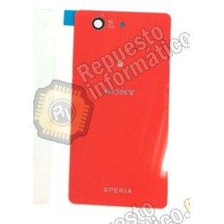 SWAP Tapa trasera+ Lente Xperia Z3 Compact (ROJA)