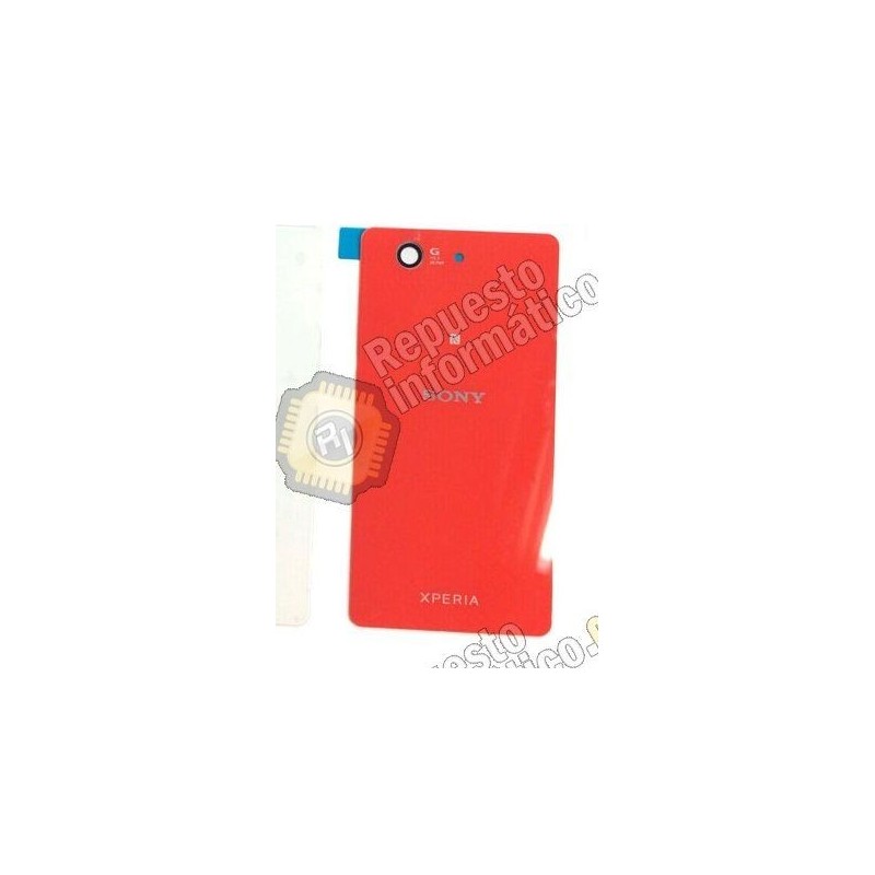 SWAP Tapa trasera+ Lente Xperia Z3 Compact (ROJA)