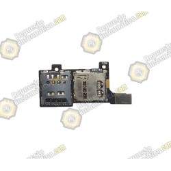 Flex lector SIM + Micro SD  ZTE Blade Apex (Desmontaje)