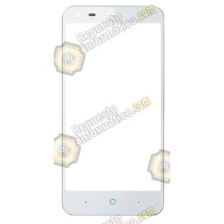Cristal ZTE Blade S6 Blanco