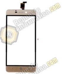 Pantalla Tactil  Dorada  ZTE Blade X3, Blade A452