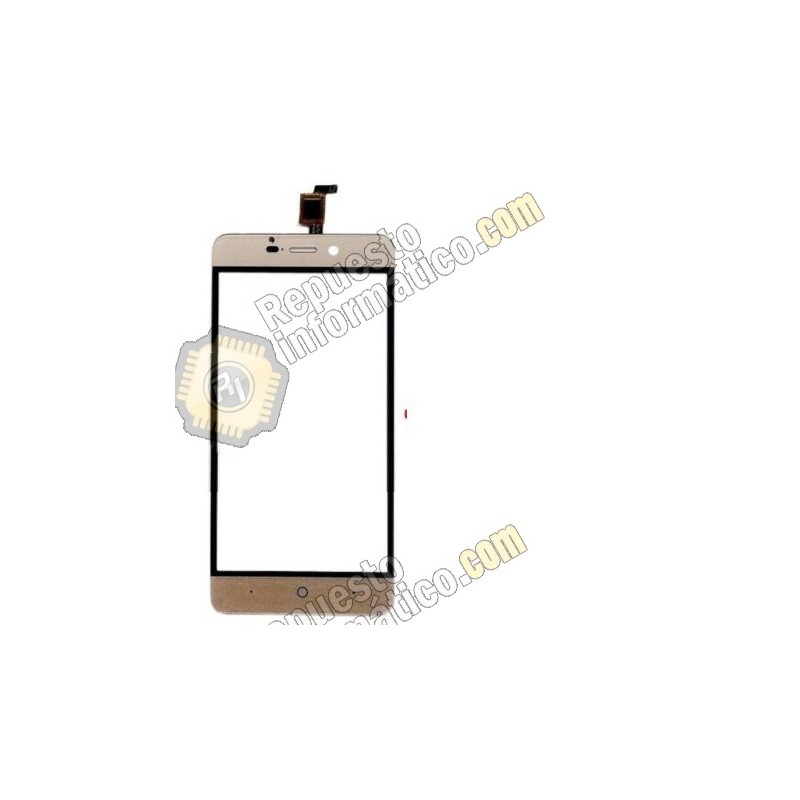 Pantalla Tactil  Dorada  ZTE Blade X3, Blade A452