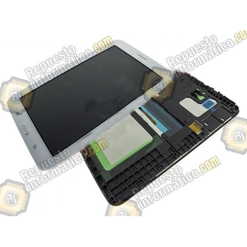 Pantalla (Lcd+tactil+marco) Galaxy Tab 3 Lite V.E, T116 blanca