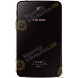 Tapa trasera +Bisel (marco) GALAXY Tab 3 / T310 marron y dorado