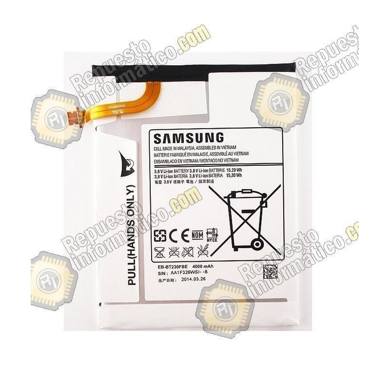 Batería Galaxy Tab 7.0 T230 T231 T235 (EB-BT230FBE)